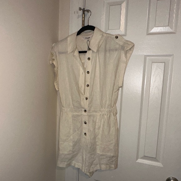 Steve Madden Short Sleeve Romper - Picture 1 of 5
